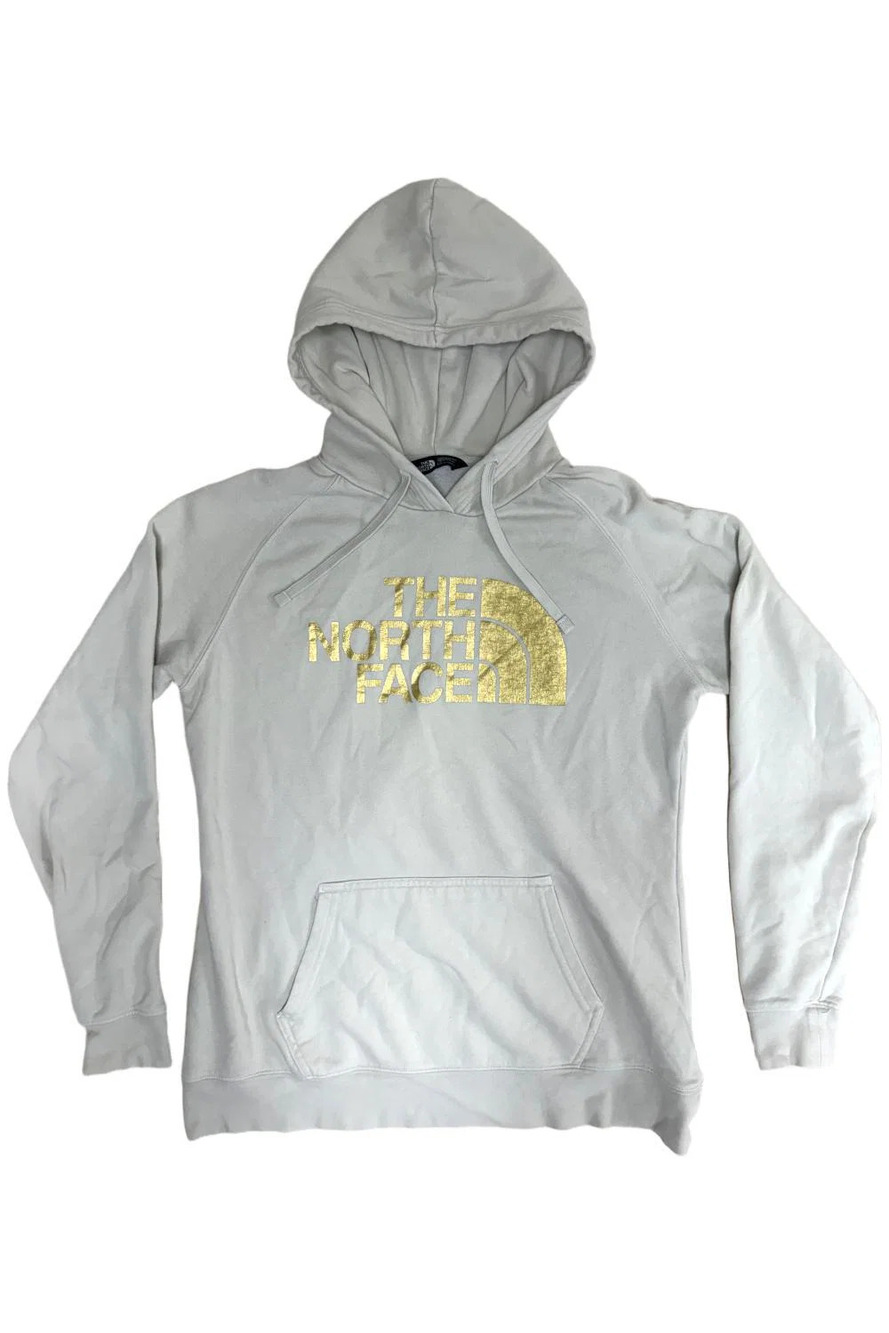 The North Face Women's Half Dome Pullover Hoodie Beige/Gold - Regular